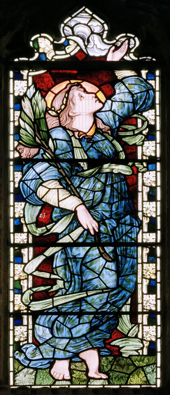 Ashton Under Lyne, Iglesia Congregacional de Albion, Morris & Co., Edward Burne-Jones, Transepto Sur de Edward Burne Jones