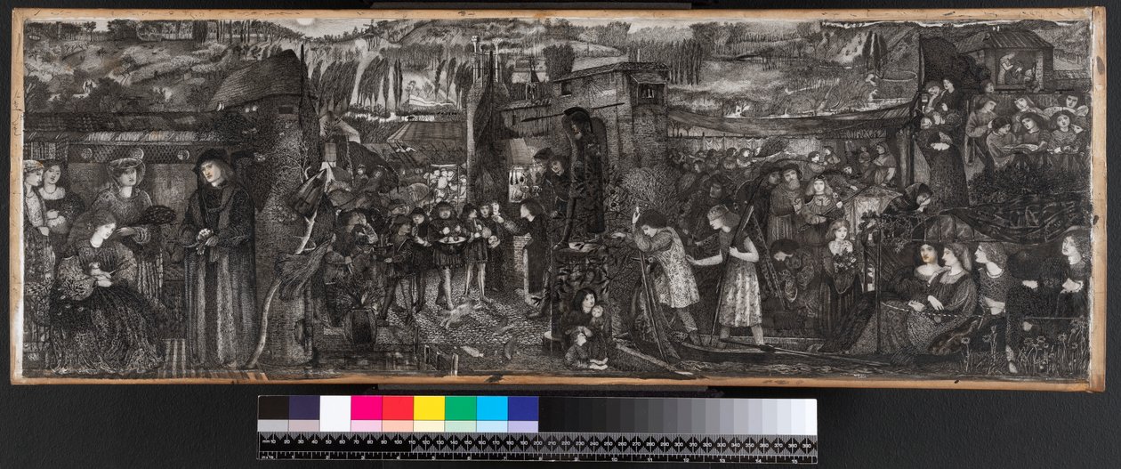 La boda de Buondelmonte, 1859 de Edward Burne Jones
