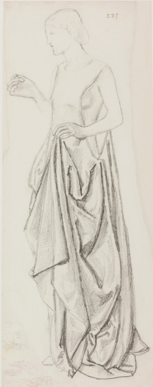Figura femenina de Edward Burne Jones