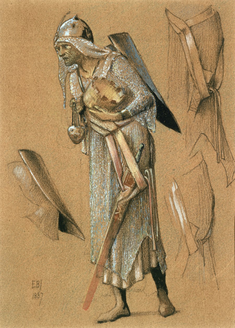 Melchor, 1887 de Edward Burne Jones