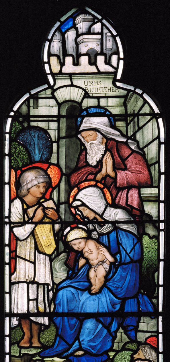 Ángel Músico, Natividad de Edward Burne Jones