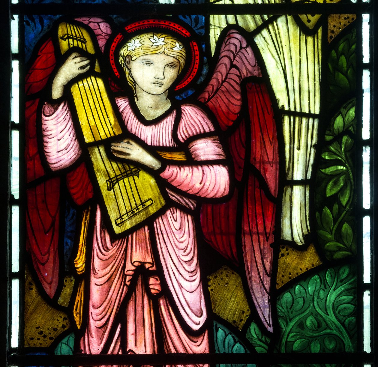 Ángel Musical del Paraíso de Edward Burne Jones