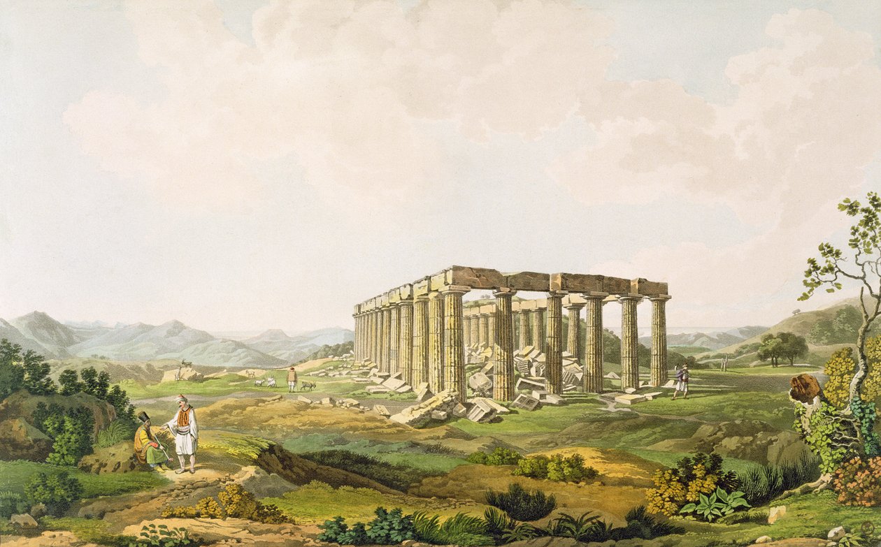 El Templo de Apolo Epicurio, lámina 25 de la Parte 5 de 
