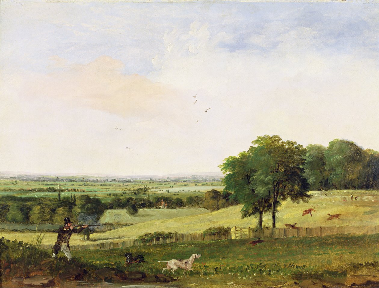 Caza de perdices de Edward Duncan