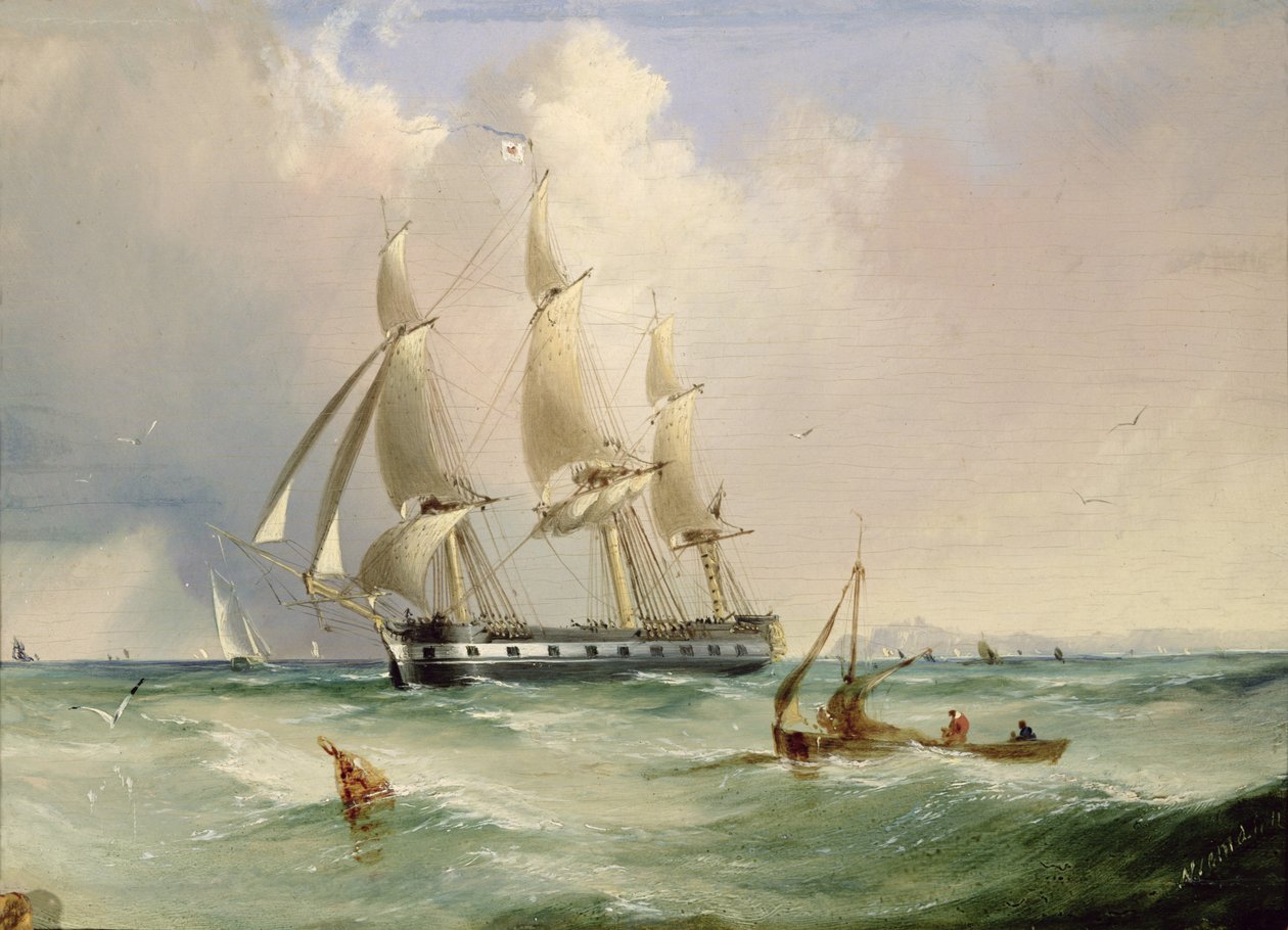 Fragata a vela de Edward H. Niemann