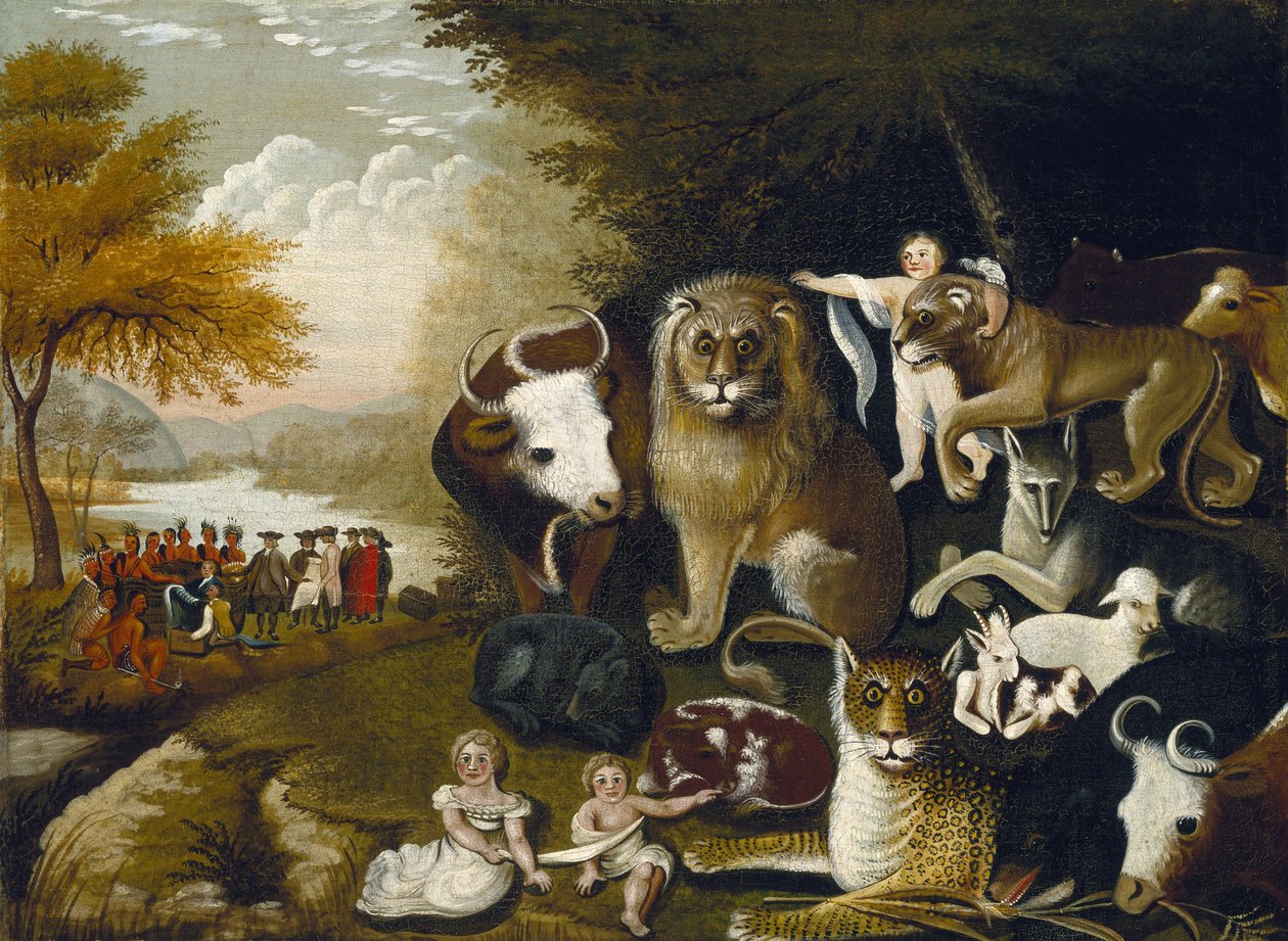 El reino pacífico de Edward Hicks