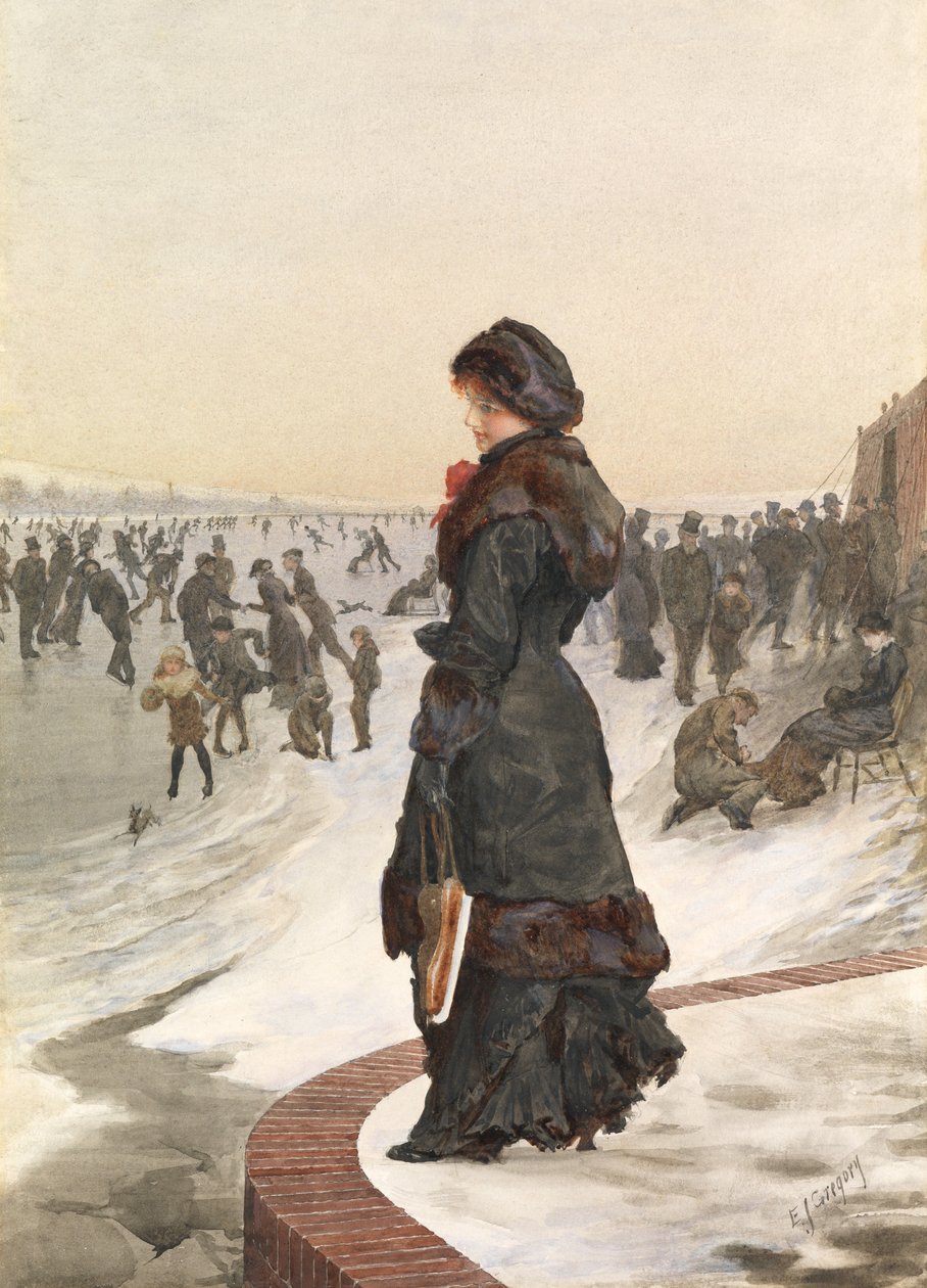 El patinador de Edward John Gregory