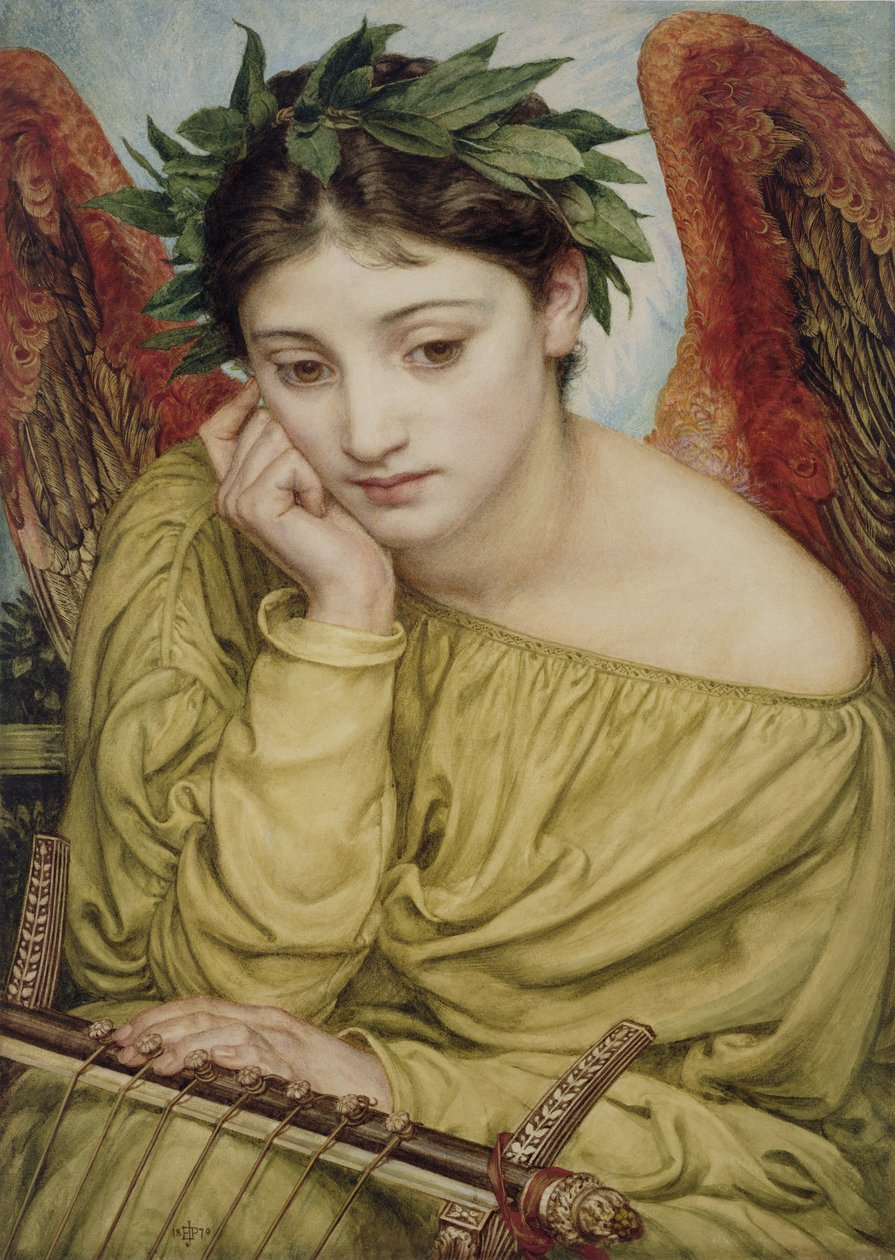 Erato, Musa de la Poesía de Edward John Poynter