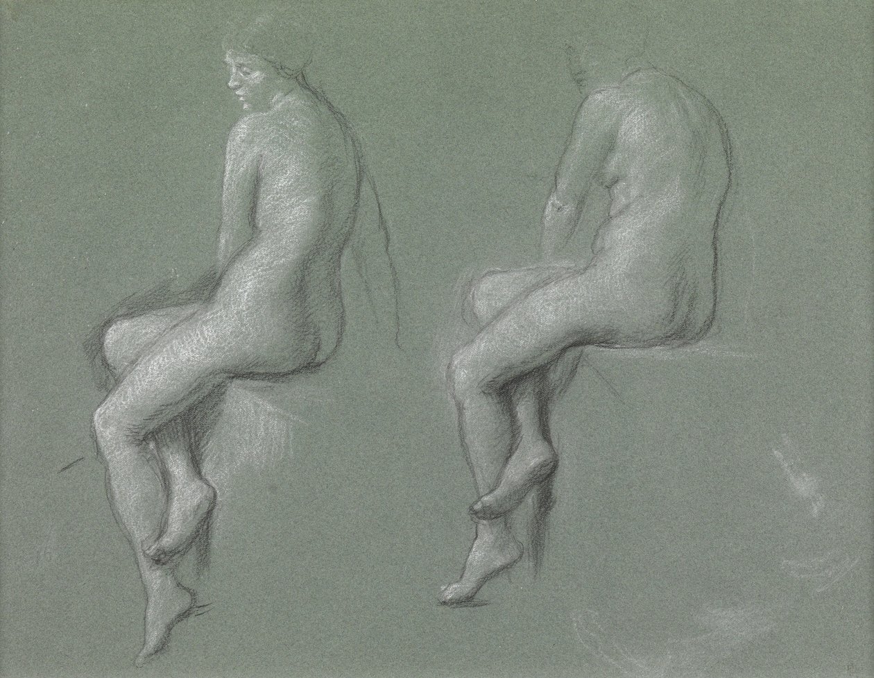 Estudios del desnudo de Edward John Poynter