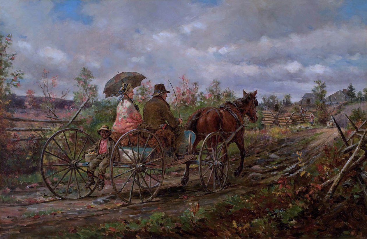 A la vista de casa de Edward Lamson Henry