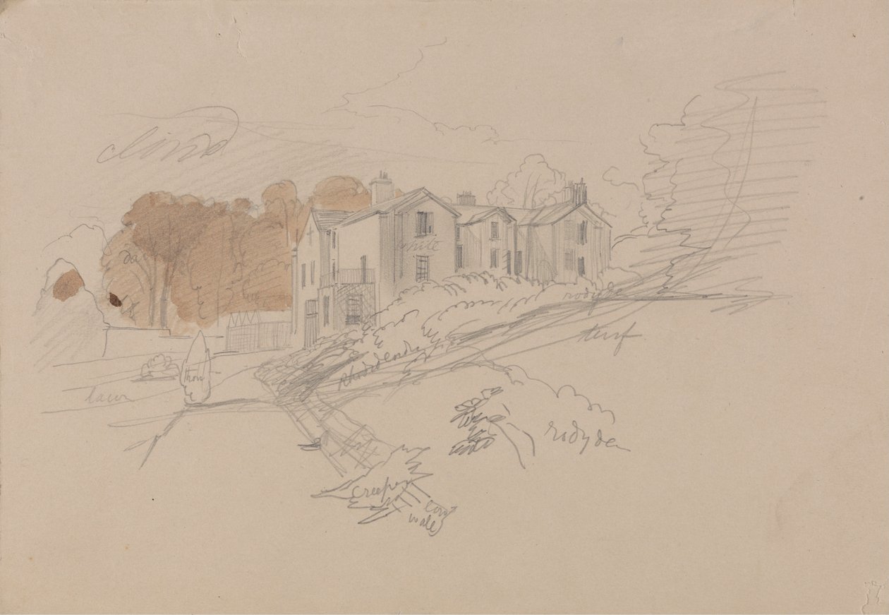 Una casa de campo de Edward Lear