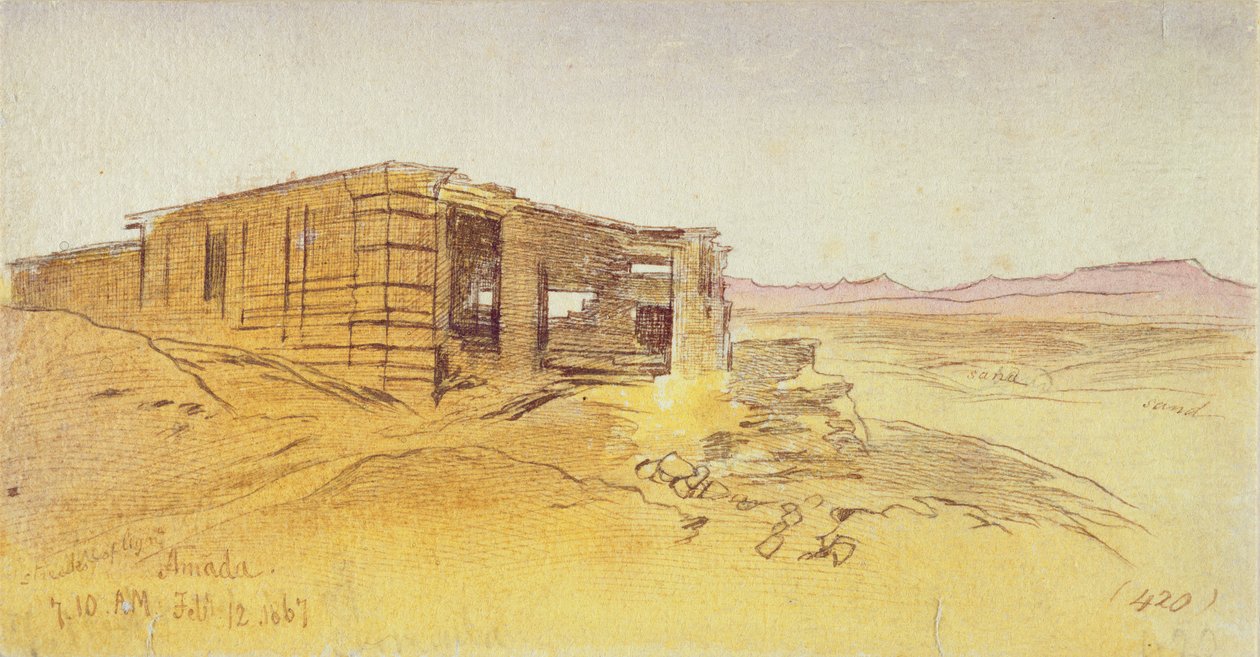 Amada, 7:10 am, 12 de febrero de 1867, 1867 de Edward Lear