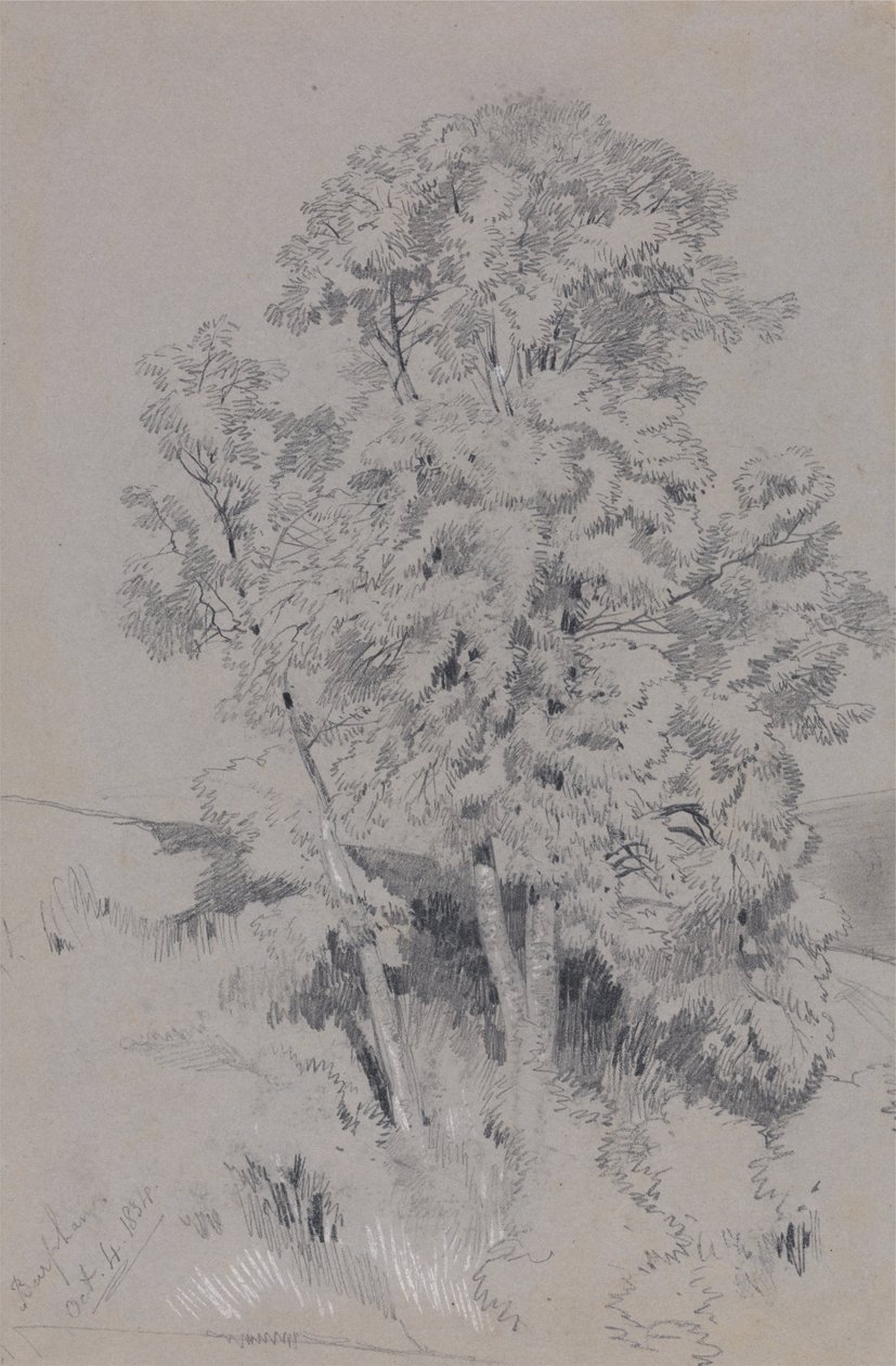 Burpham 4 de octubre de 1834 de Edward Lear