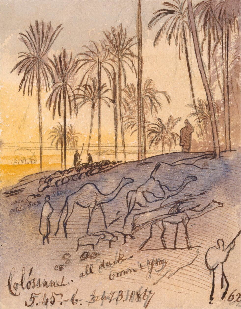 Colósaneh, 5:45 de Edward Lear