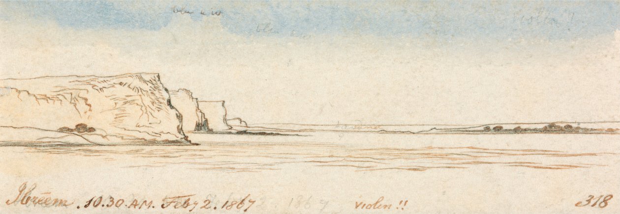 Ibreem, 10:30 am, 2 de febrero de 1867 de Edward Lear