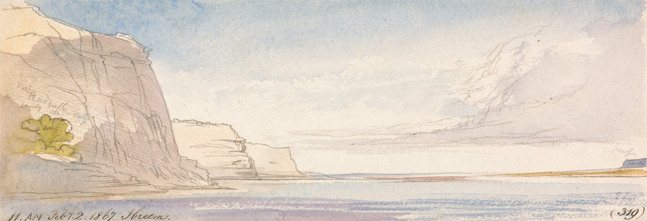 Ibreem, 11:00 am, 2 de febrero de 1867 (319) de Edward Lear