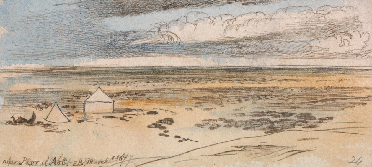 Cerca de Beer El Abt de Edward Lear