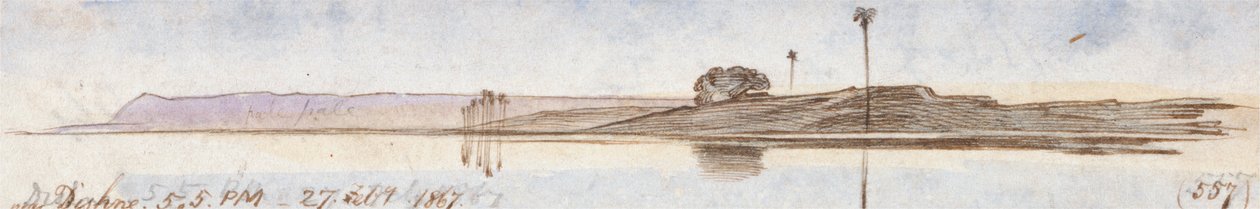 Cerca de Dishna de Edward Lear