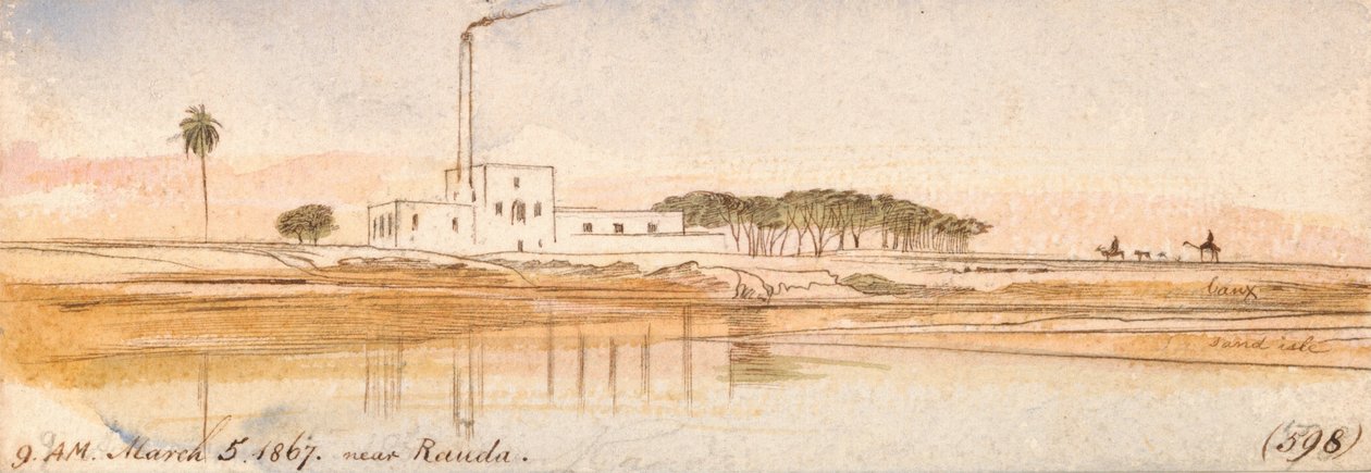 Cerca de Rauda de Edward Lear