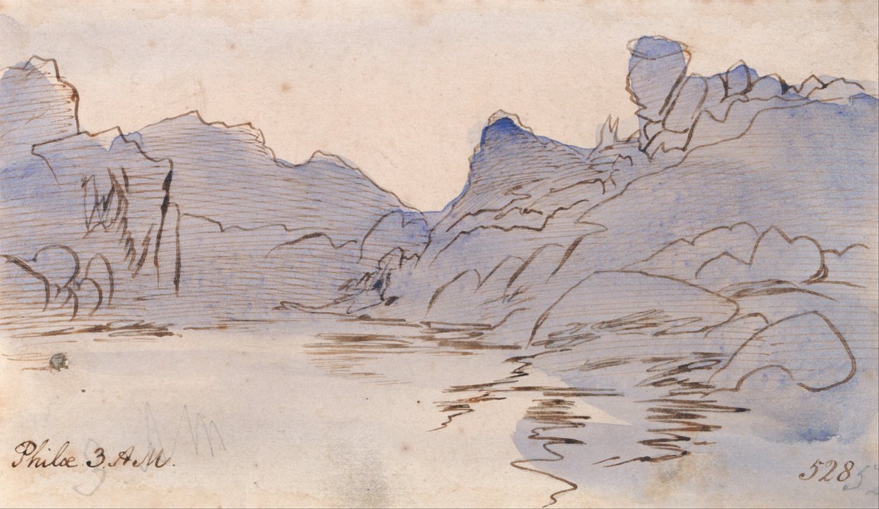 Philae de Edward Lear
