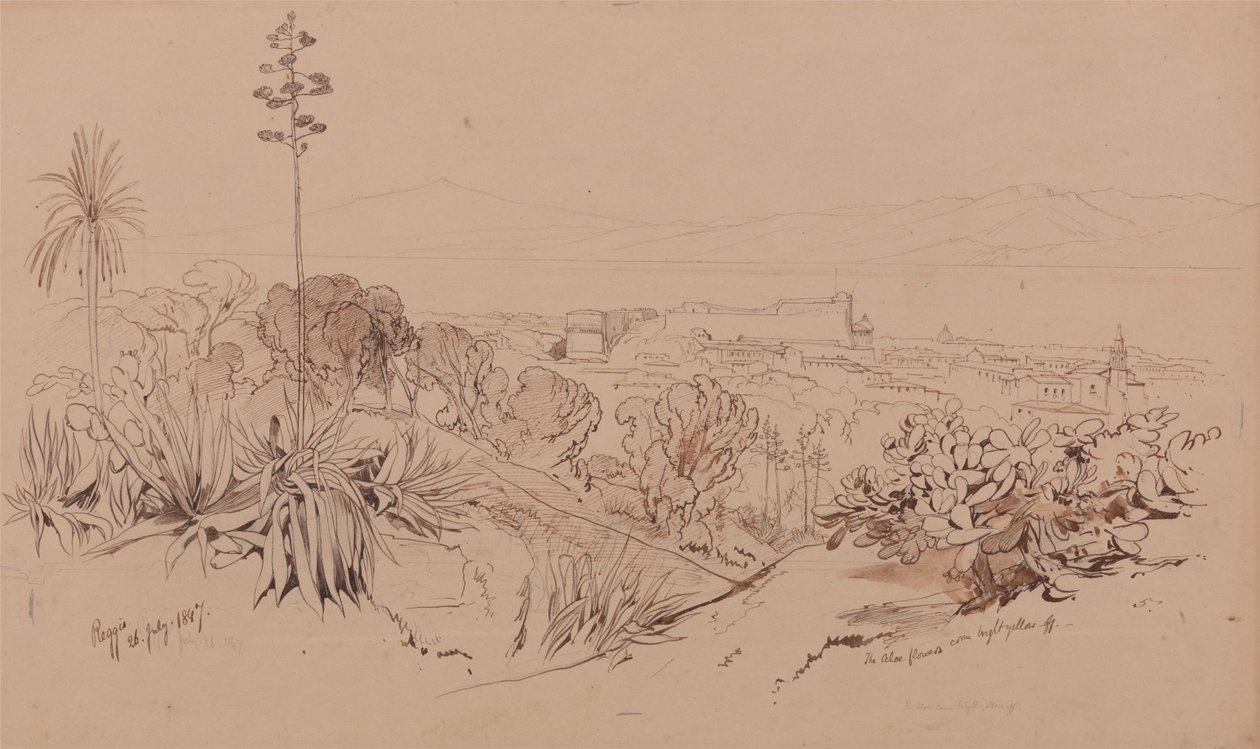 Reggio, 26 de julio de 1847 de Edward Lear