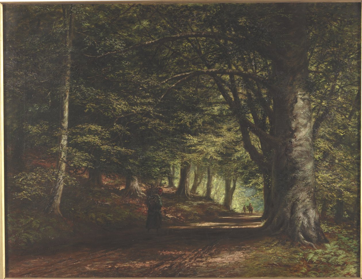 Avenida de hayas, Inverary de Edward Railton Catterns
