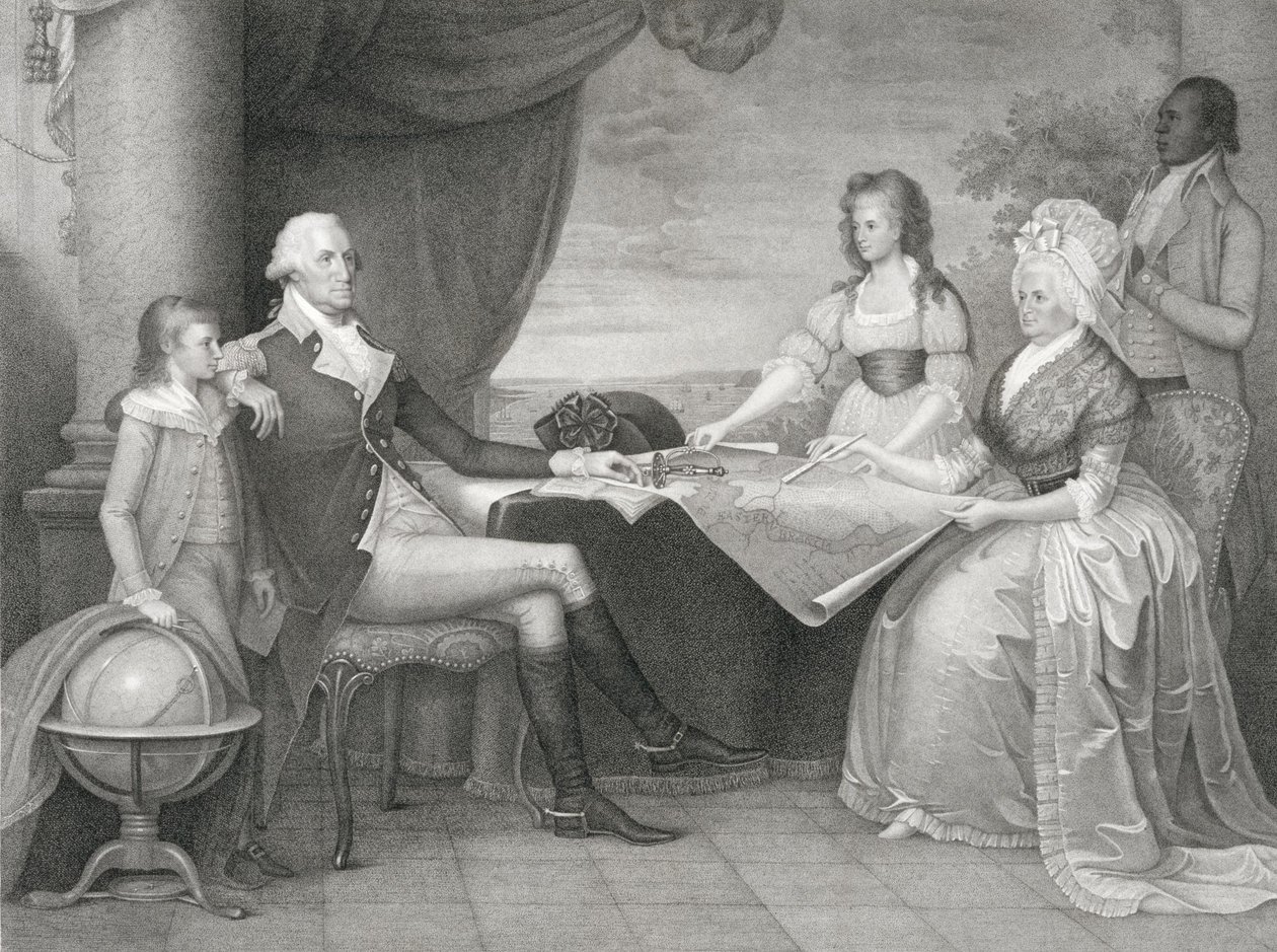 La familia Washington de Edward Savage