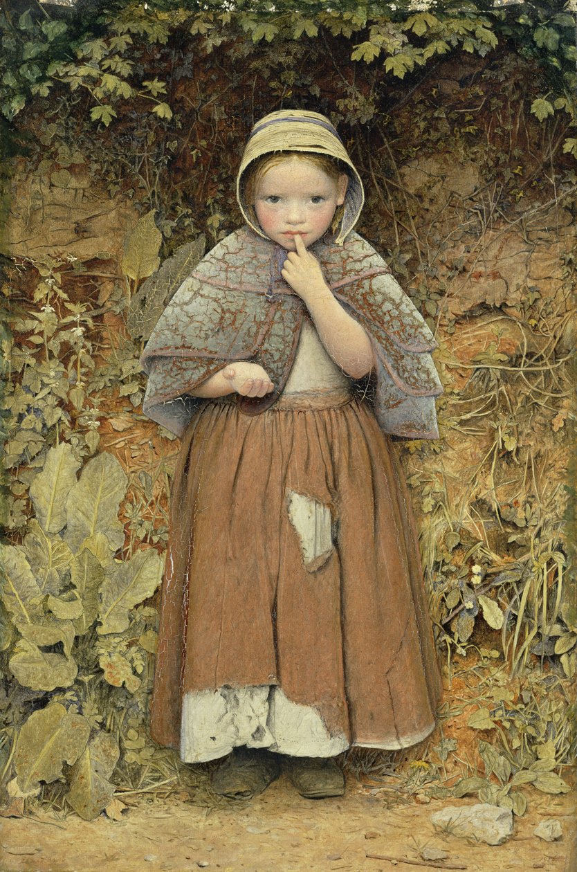 Un mendigo en el camino, 1856 de Edward Thompson Davis