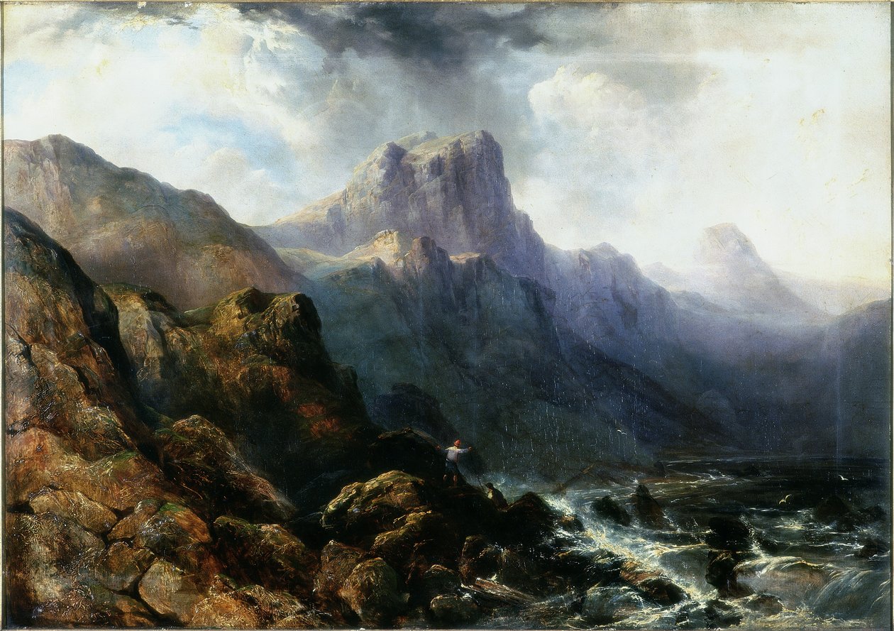 Paisaje Montañoso de Edward Train