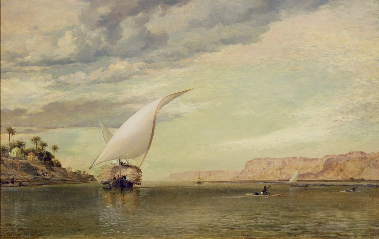 En el Nilo de Edward William Cooke