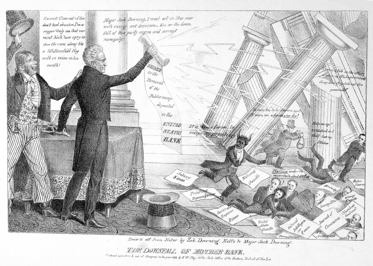 Caída de Mother Bank, 1833 de Edward Williams Clay