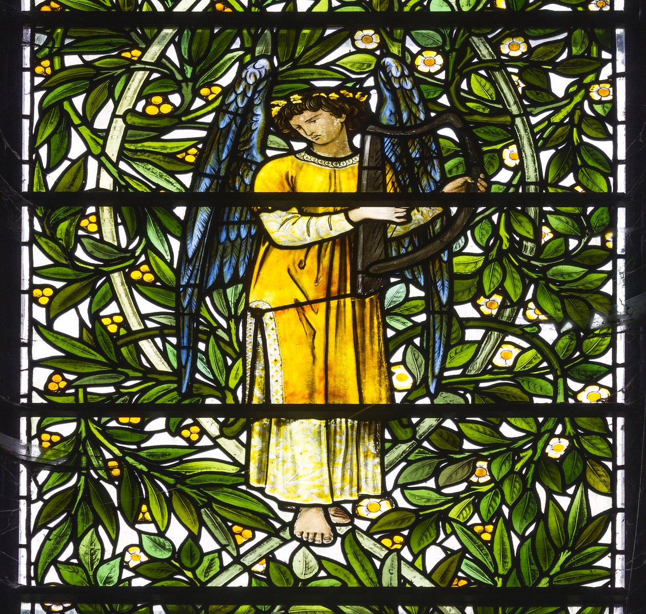 Ángel Músico de Edward and Morris Burne Jones