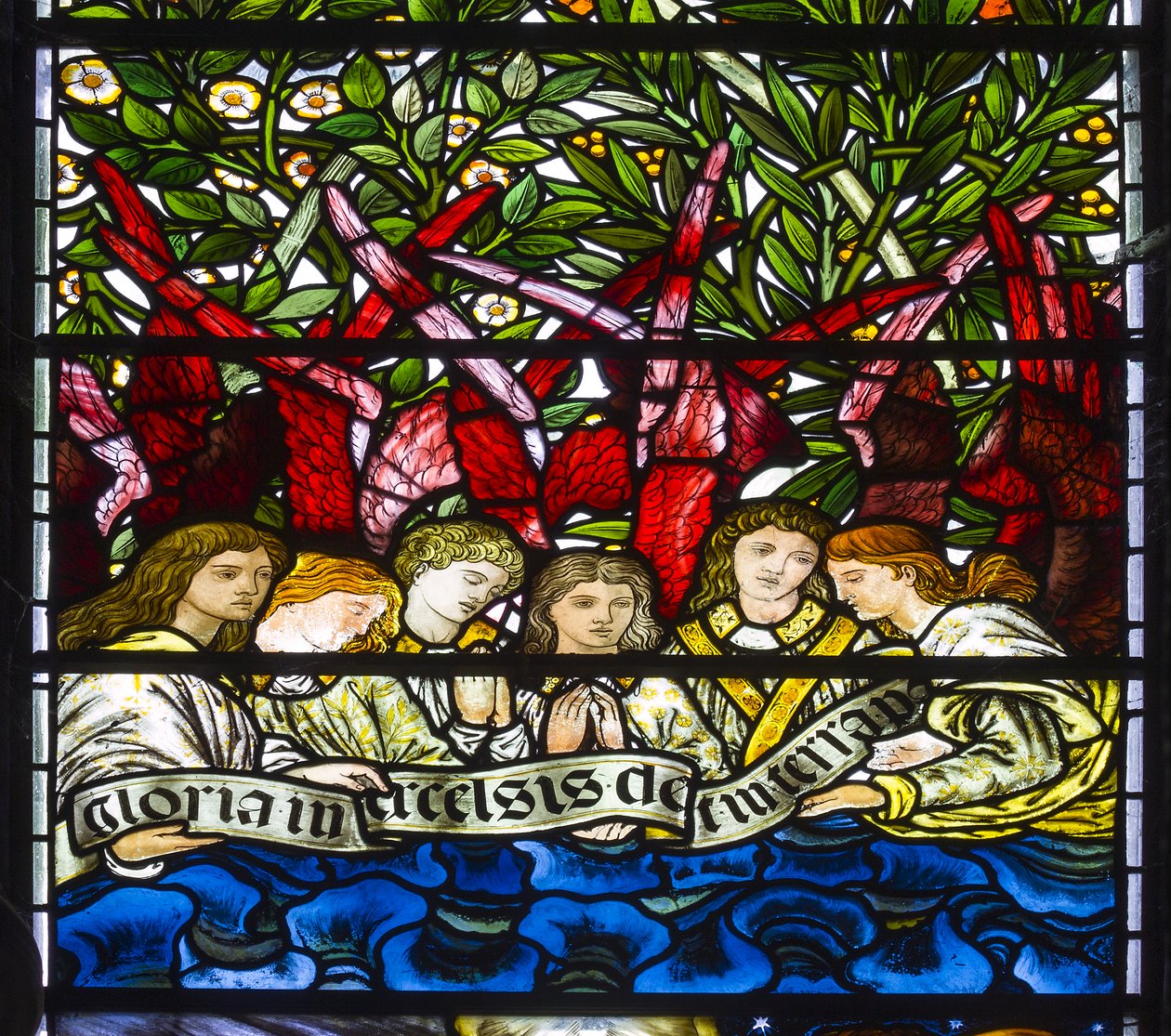 Coro de Ángeles de Edward and Morris Burne Jones