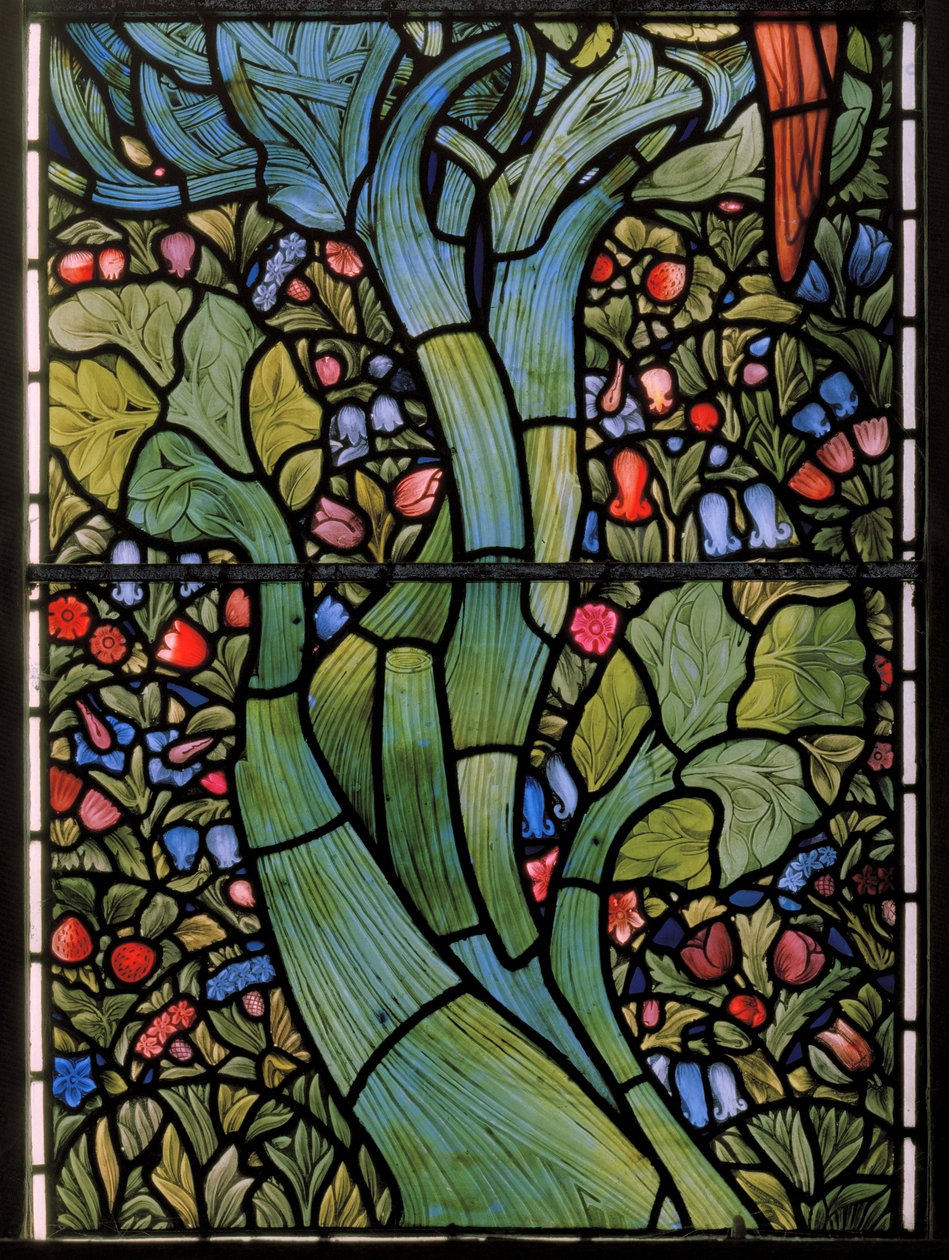 Árbol Retorcido, Ventana Este de Edward and Morris Burne Jones
