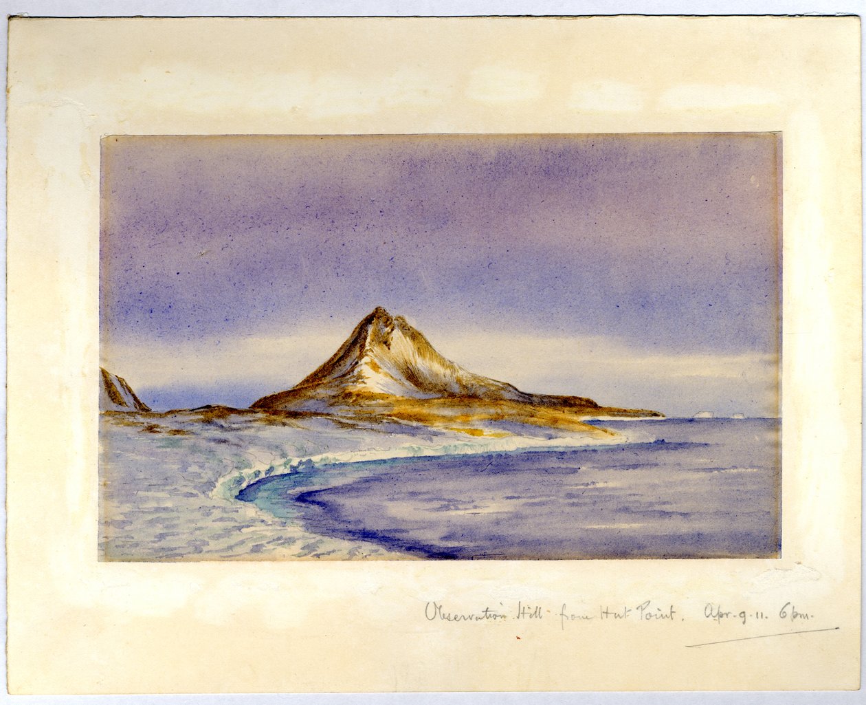 Colina de Observación desde Hut Point de Edward Adrian Wilson