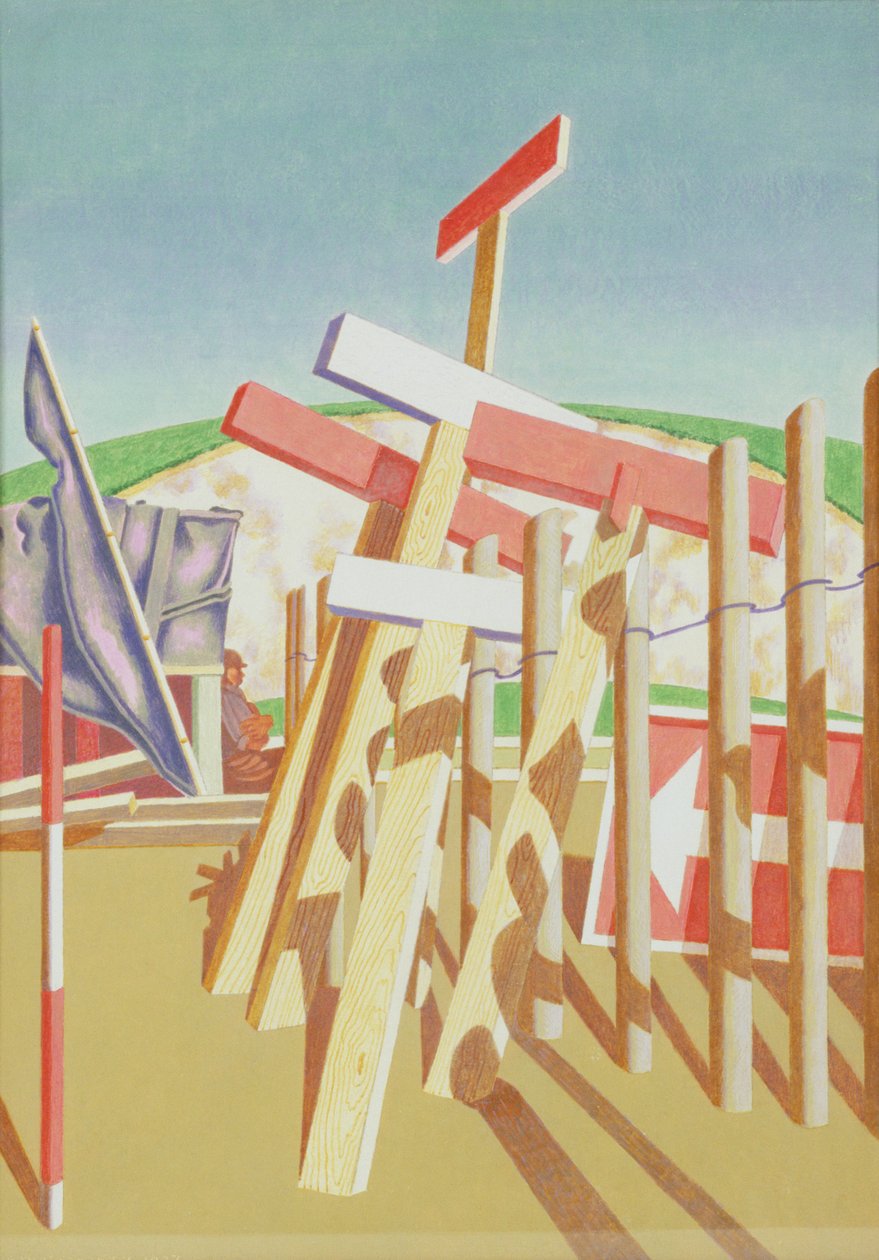 Una carretera de circunvalación de Sussex de Edward Alexander Wadsworth