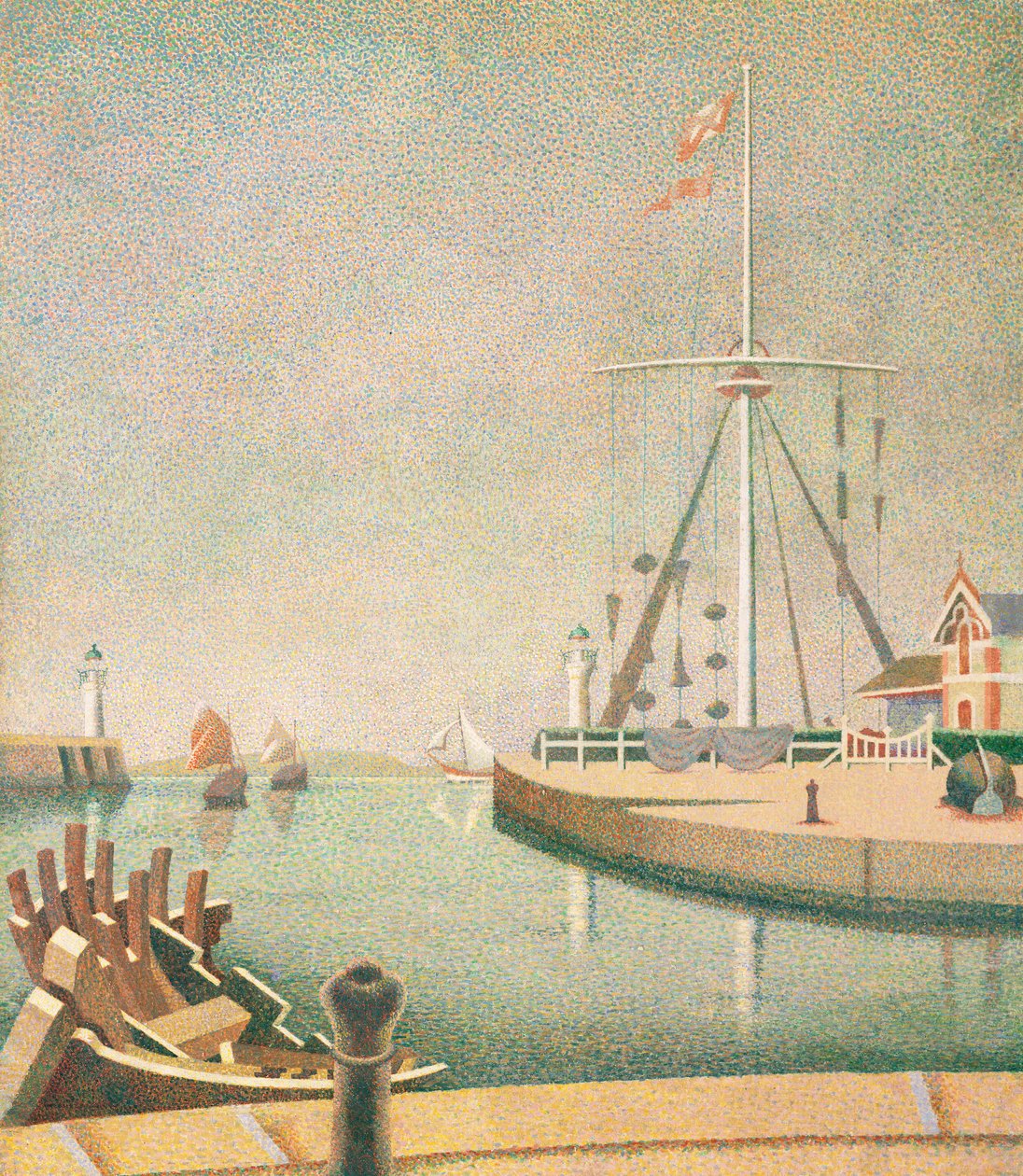 Honfleur, Entrada al puerto de Edward Alexander Wadsworth
