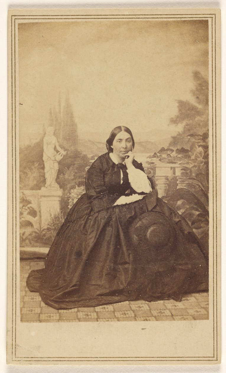 Jessie Benton Fremont, esposa del general J.C. Fremont e hija del senador Thomas Hart Benton. de Edward Anthony