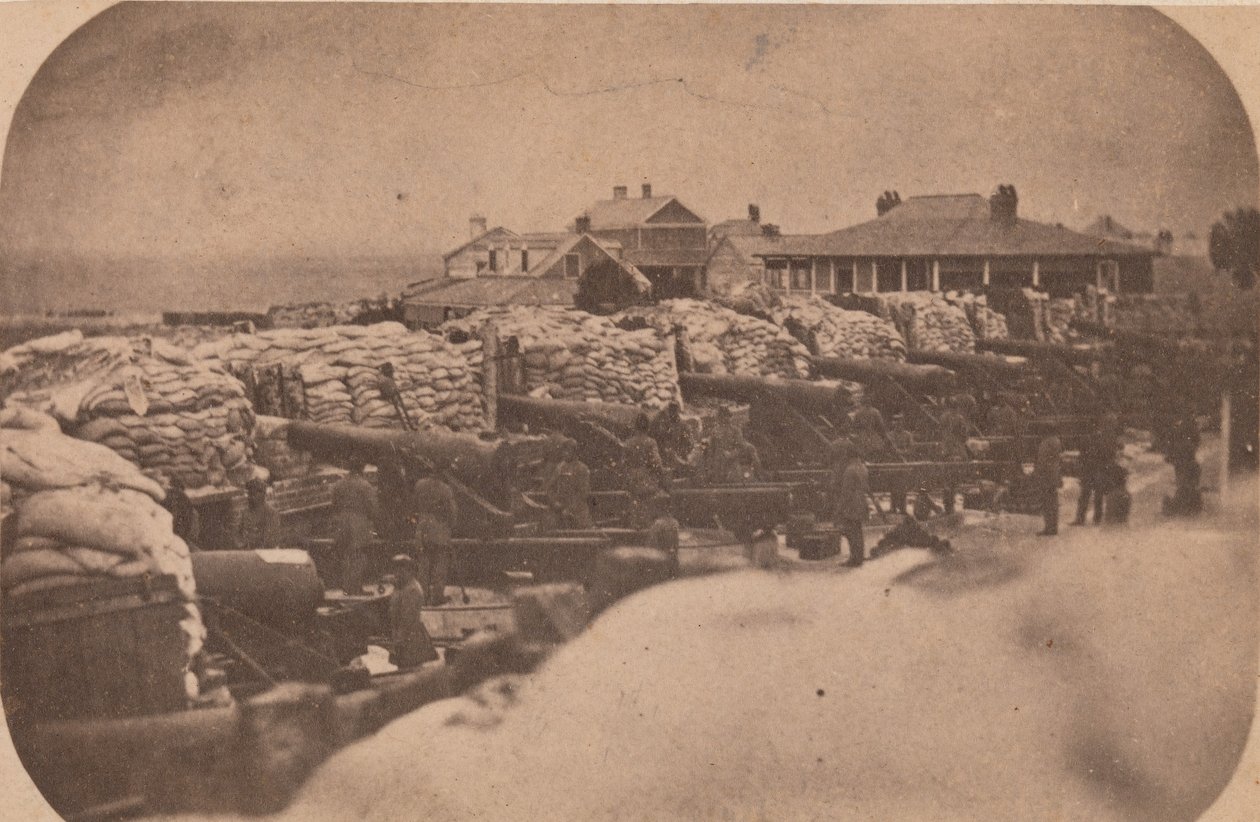La Evacuación de Fort Sumter, Abril 1861 de Edward Anthony