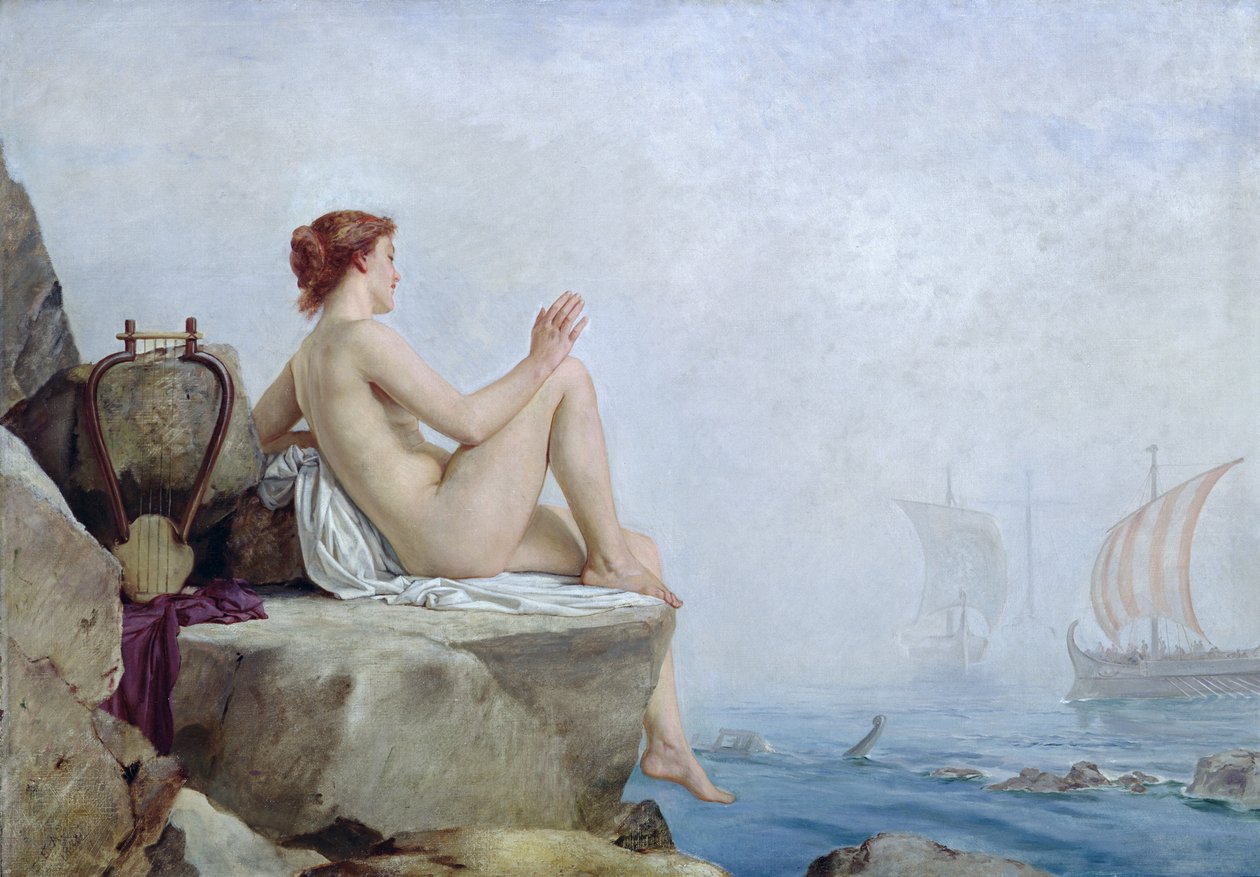 La sirena de Edward Armitage