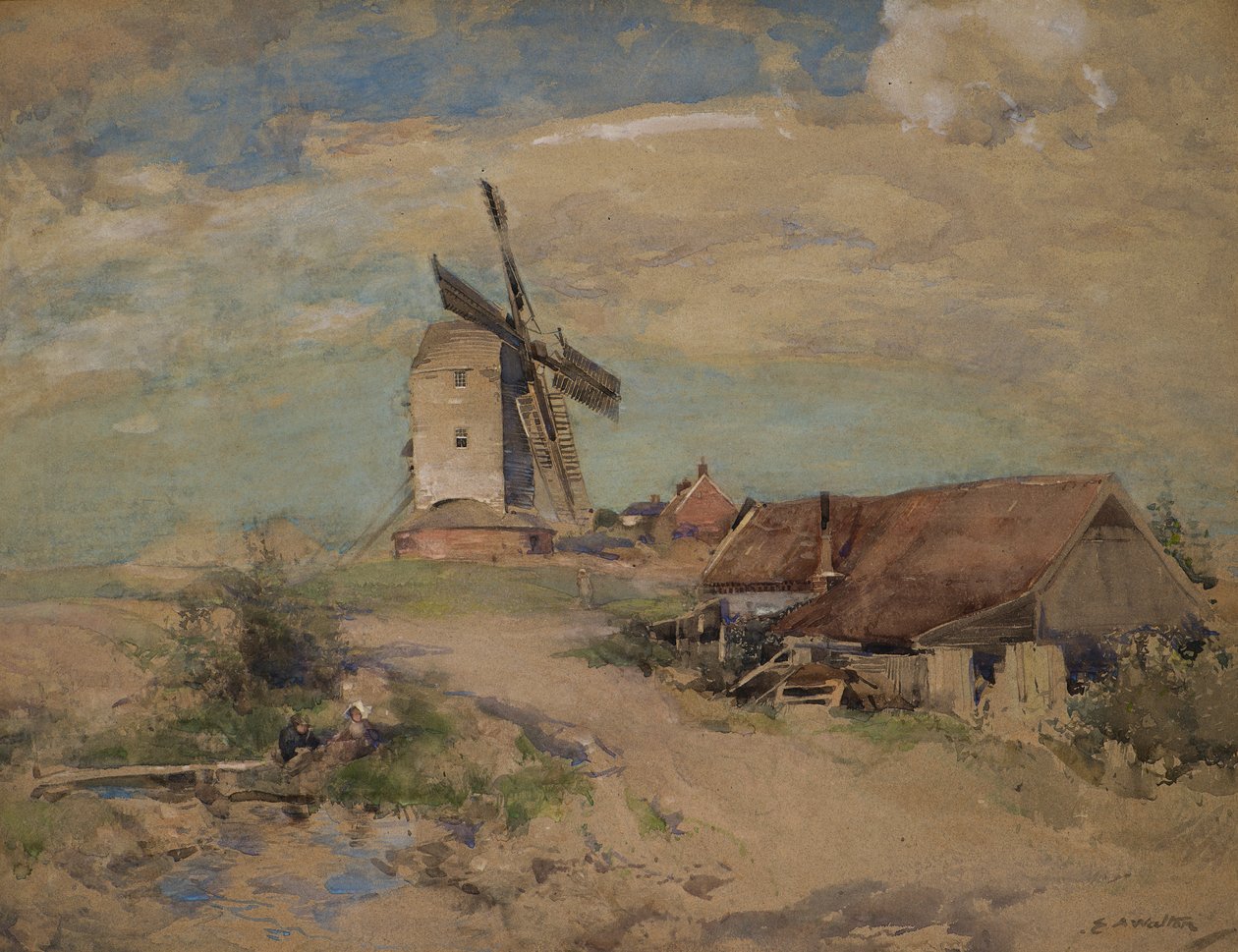 El Molino, c.1900-04 de Edward Arthur Walton