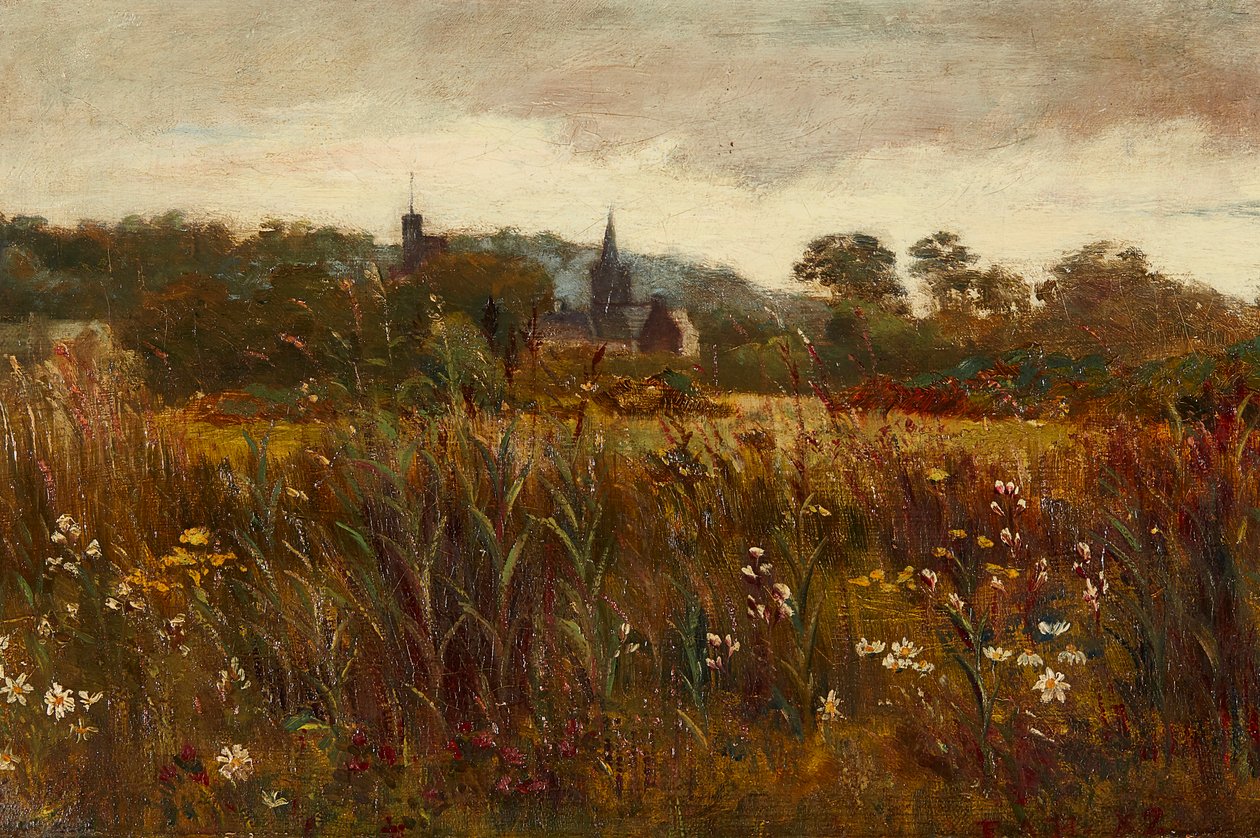 Un vistazo a Kirkcudbright de Edward Atkinson Hornel