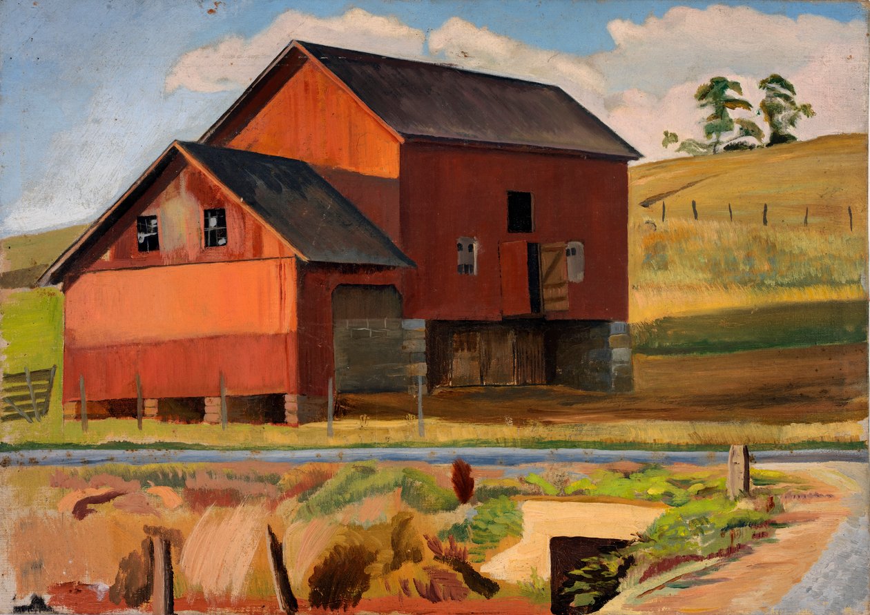 Granja Bluemont, ca. 1932-1937 de Edward Bruce