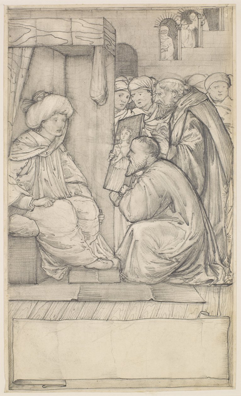El cuento del hombre de leyes de Chaucer - Diseño de Edward Burne-Jones