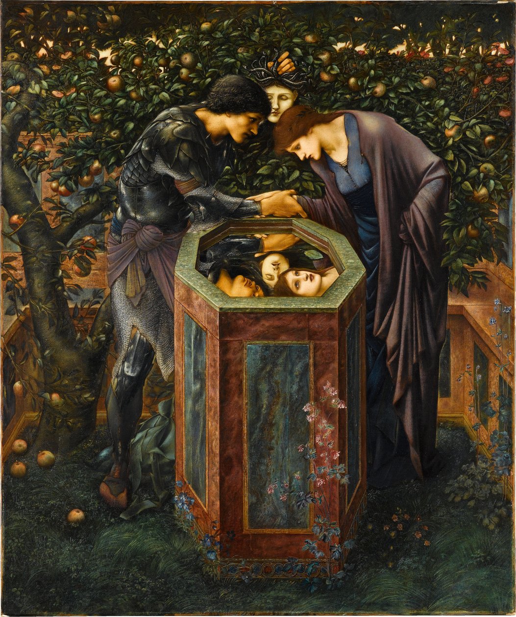 La cabeza del terror de Edward Burne-Jones