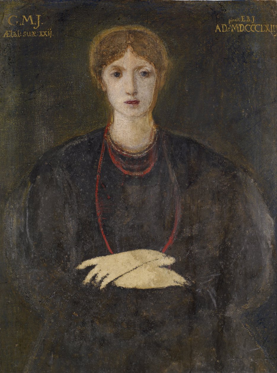 Retrato de Georgiana Burne-Jones (1840-1920) de Edward Burne-Jones