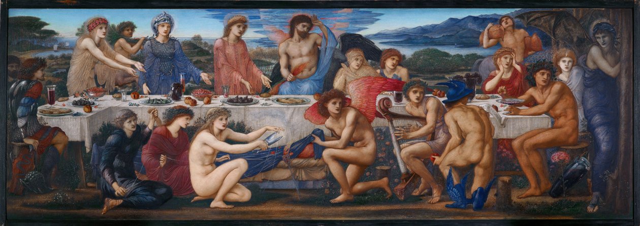 La fiesta de Peleo de Edward Burne-Jones