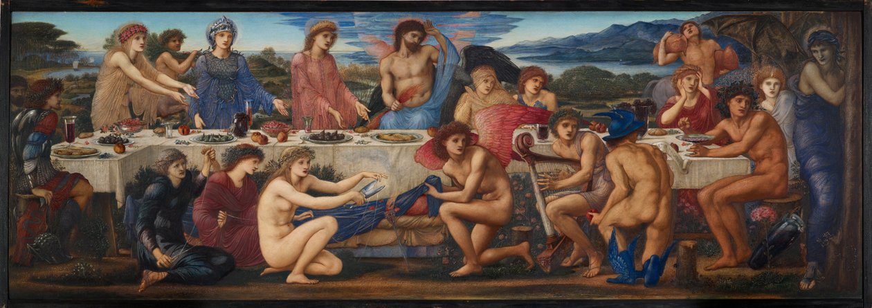 La fiesta de Peleo de Edward Burne-Jones