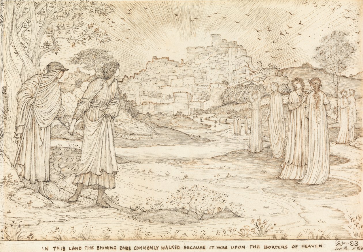 La tierra de Beulah de Edward Burne Jones