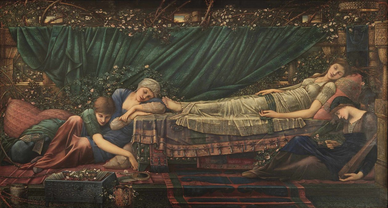 La leyenda de la Bella Durmiente de Edward Burne Jones